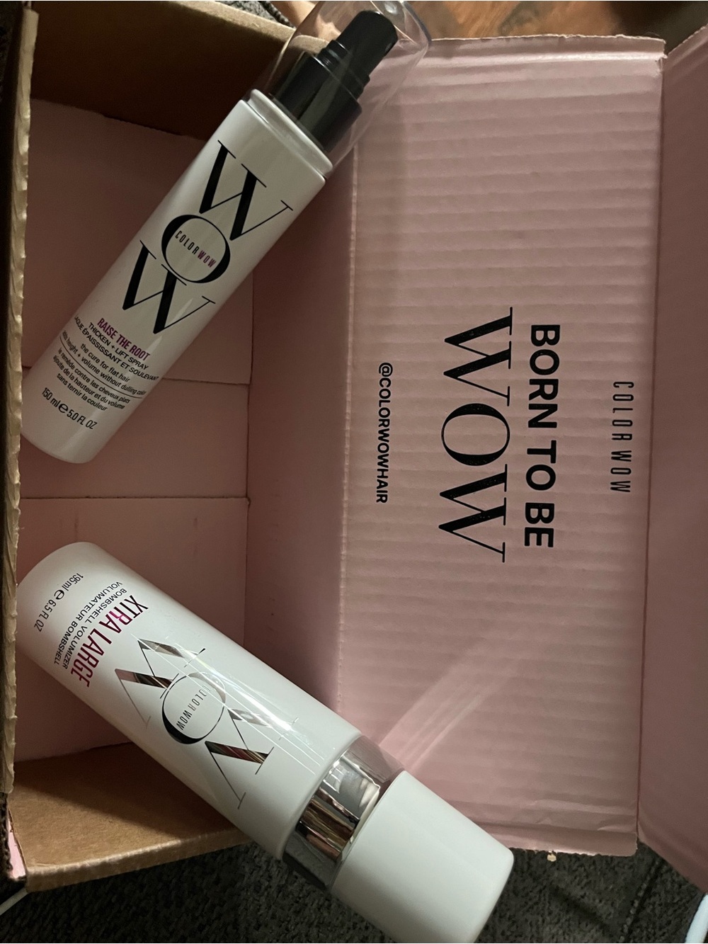 Color Wow Born To Be Wow Hair Styling Set — Pink
